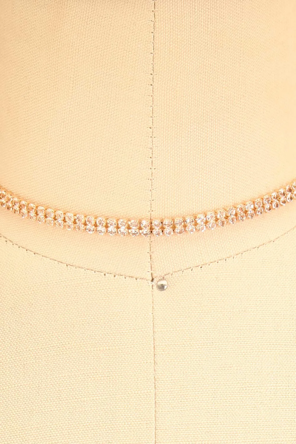 Tamarinier Gold | Crystal Choker