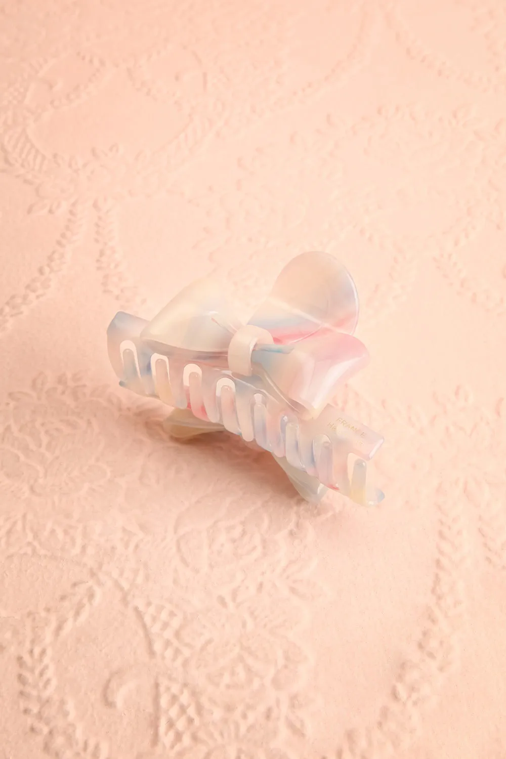 Teagan Multicolour | Claw Clip w/ Bow