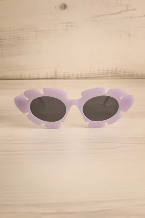 Trixie Lilac | Flower Sunglasses
