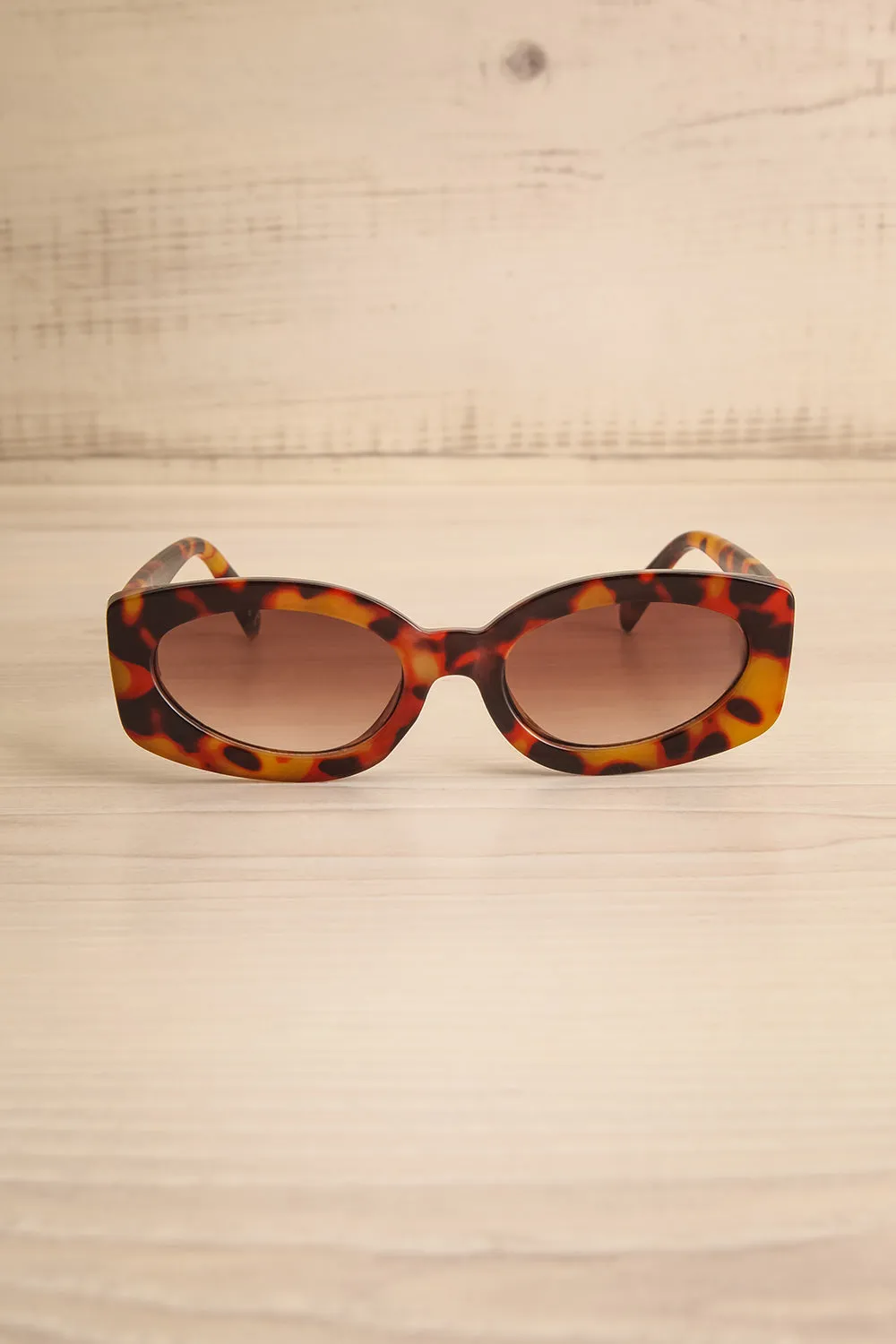 Tulsa | Leopard Print Sunglasses
