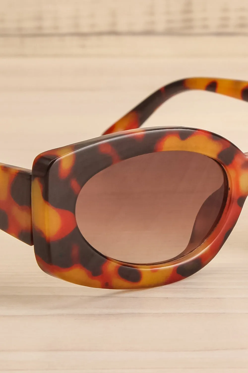 Tulsa | Leopard Print Sunglasses
