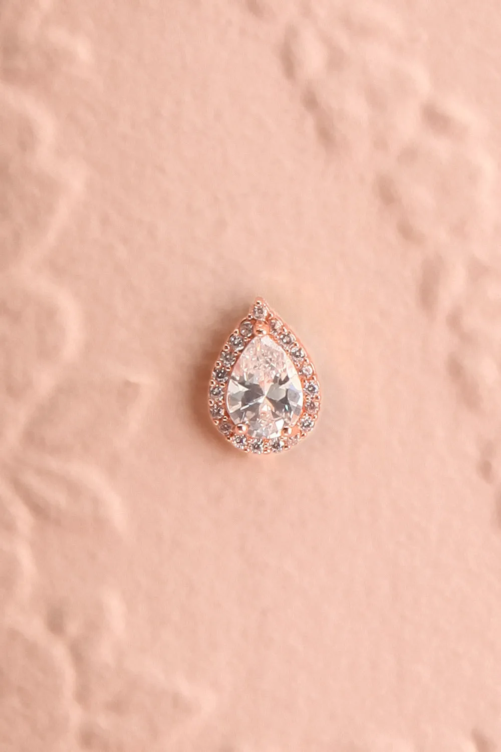Ulrika Rosegold | Crystal Stud Earrings