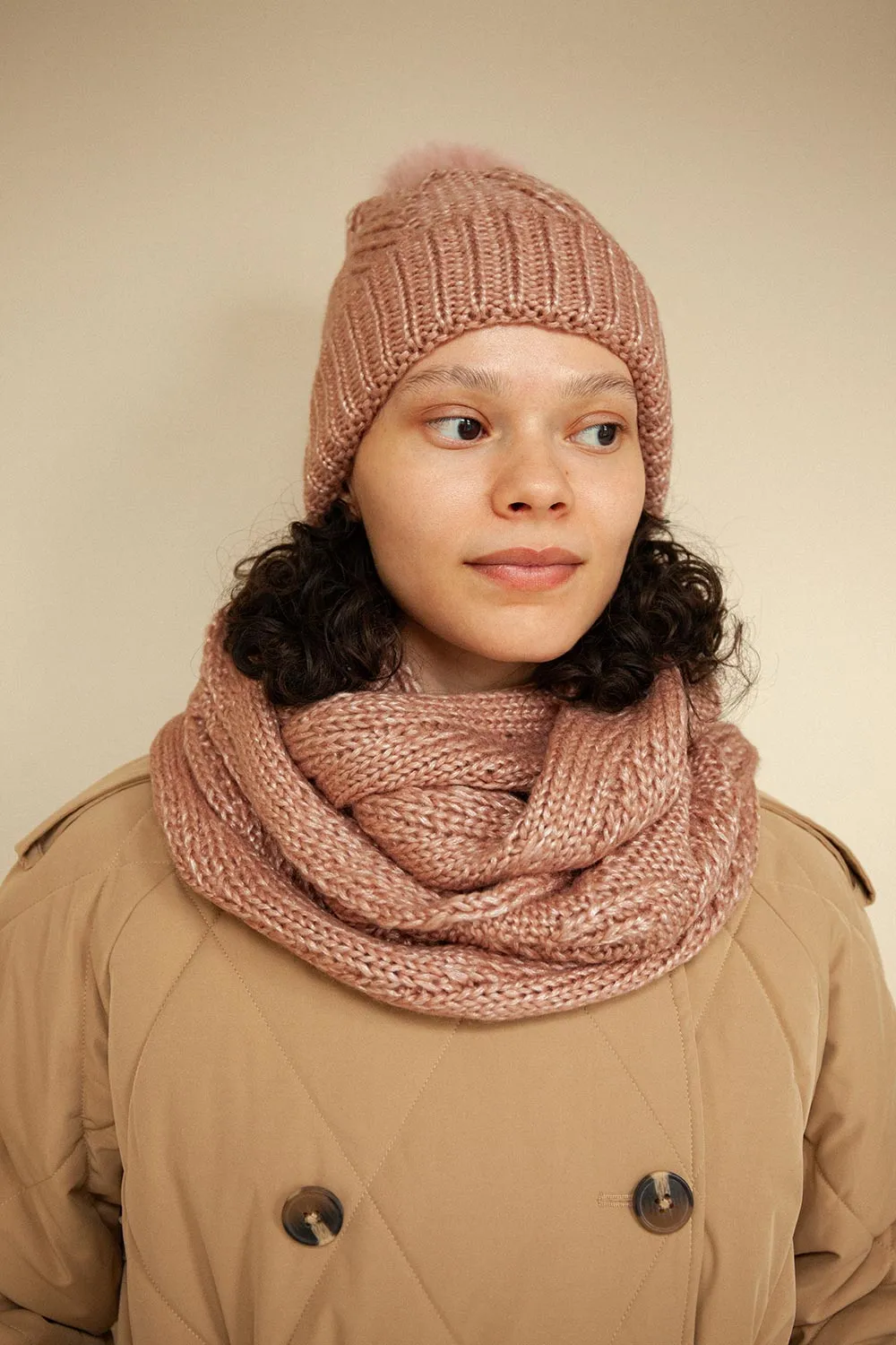 Vallenar Black | Scarf & Beanie Set