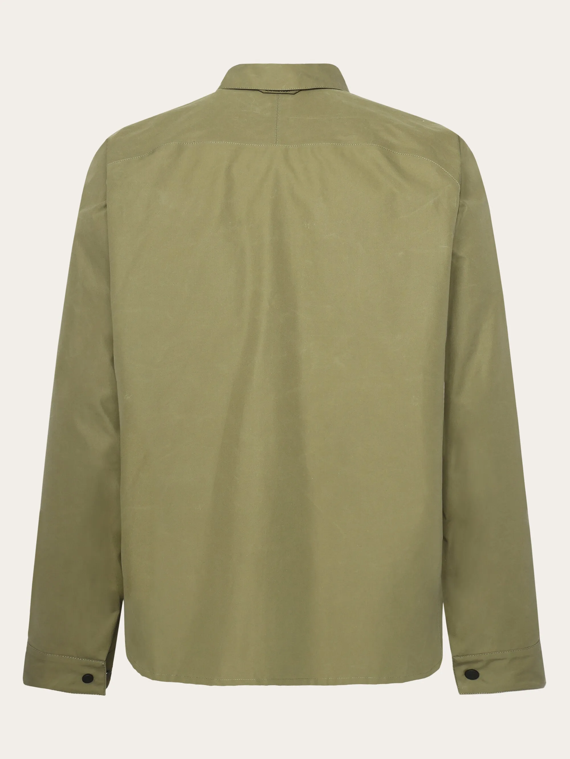 Vent Canvas 200 Classic Jacket - GOTS/Vegan - Burned Olive Knowledge Cotton