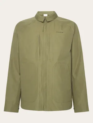 Vent Canvas 200 Classic Jacket - GOTS/Vegan - Burned Olive Knowledge Cotton