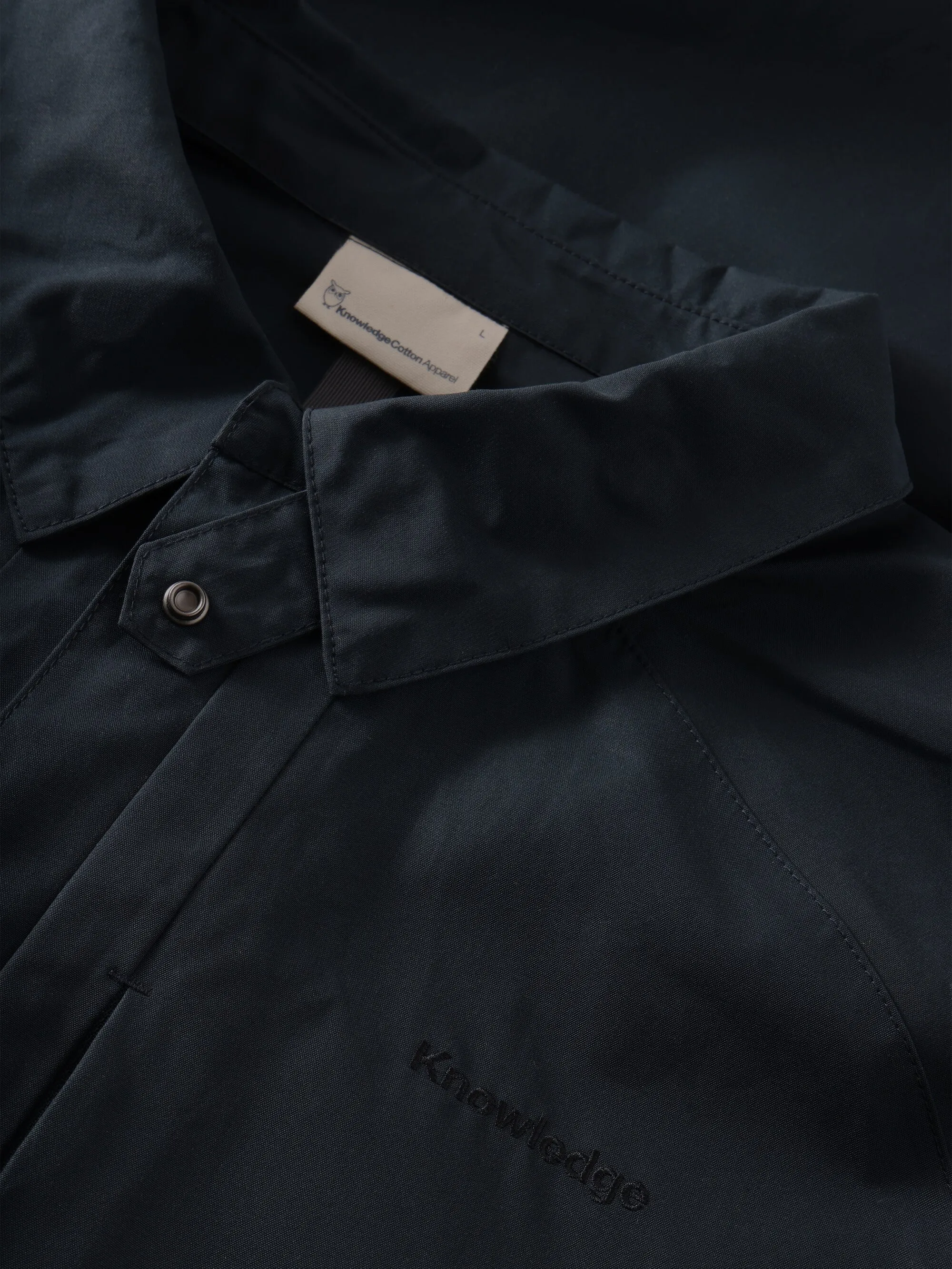 Vent Canvas 200 Classic Jacket - GOTS/Vegan - Total Eclipse Knowledge Cotton