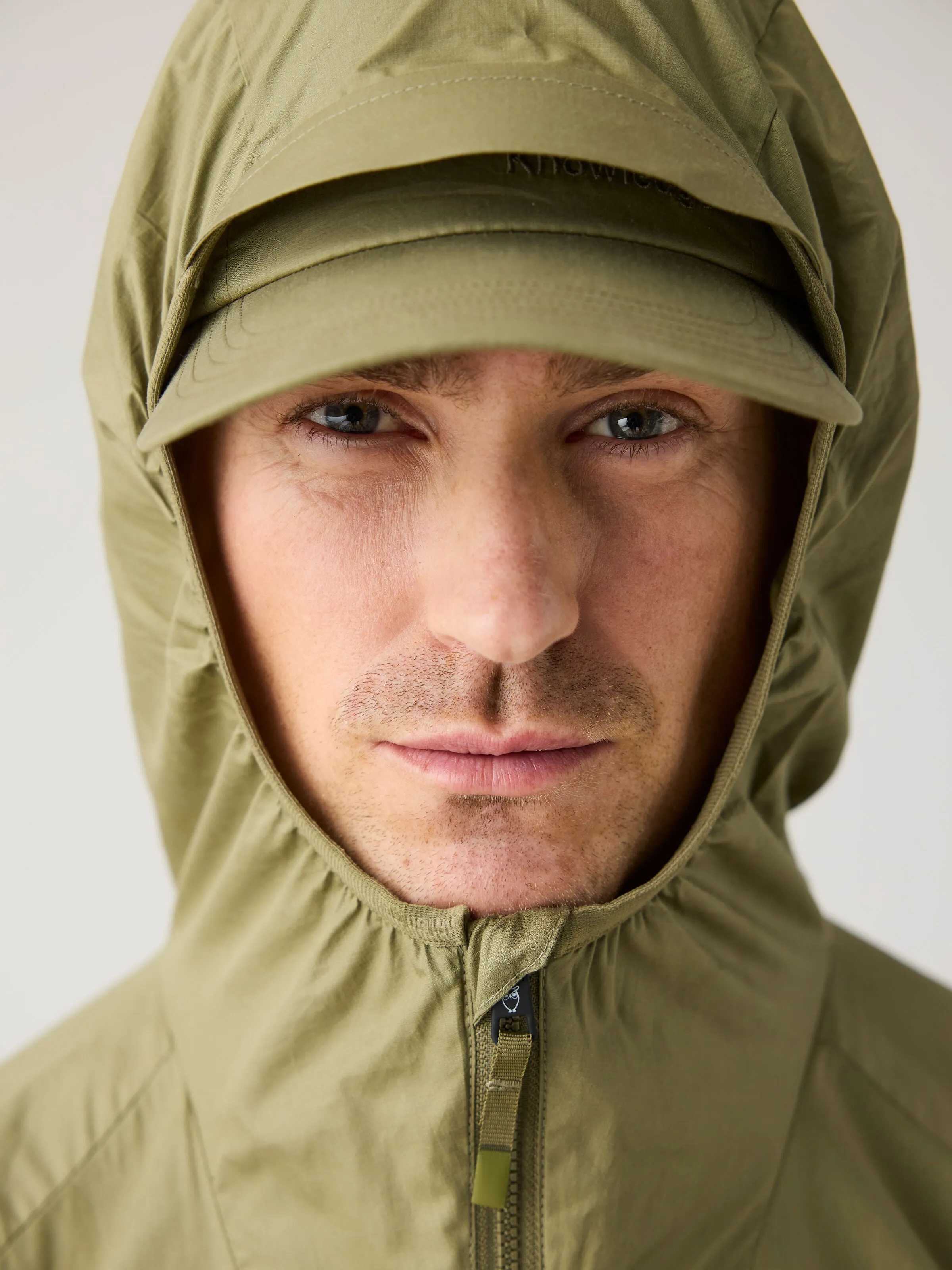 Vent Ripstop 90 lightweight jacket - Burned Olive Knowledge Cotton