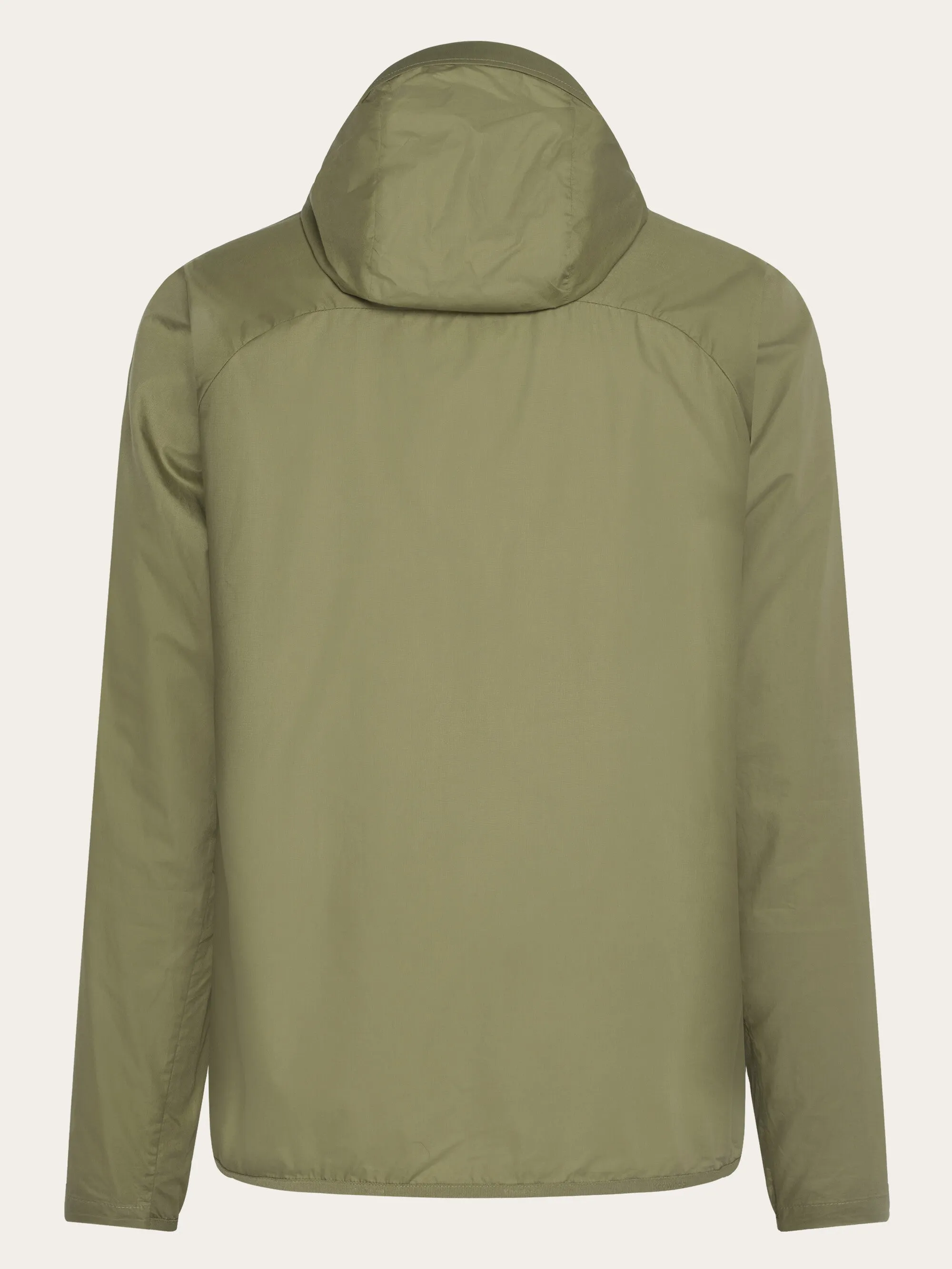 Vent Ripstop 90 lightweight jacket - Burned Olive Knowledge Cotton