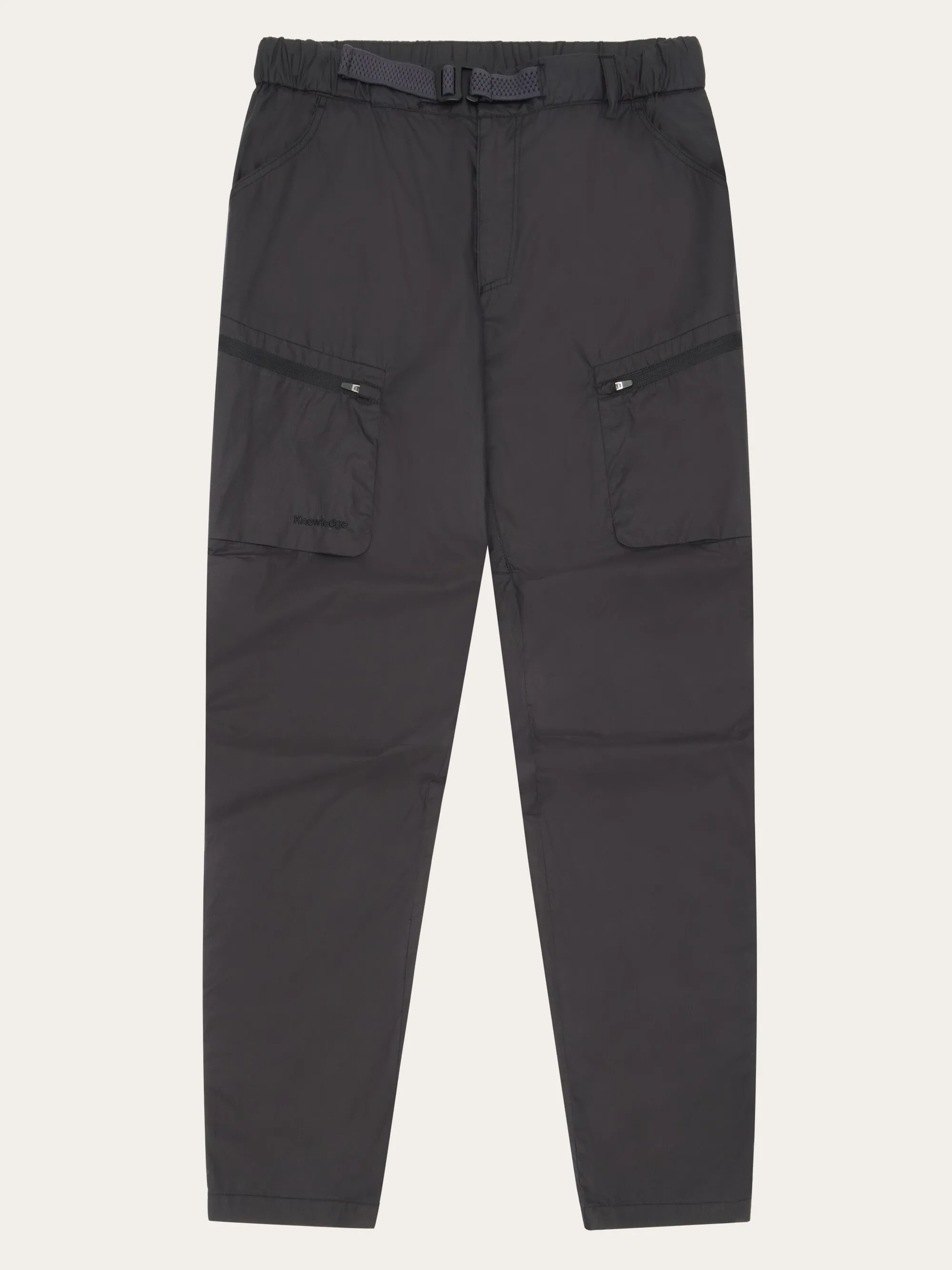 Vent Ripstop 90 lightweight pants - GOTS/Vegan - Black Jet Knowledge Cotton