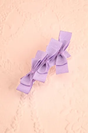 Venti Lilac | Ribbon Hair Clip