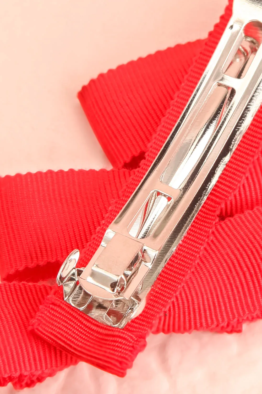 Venti Red | Ribbon Hair Clip