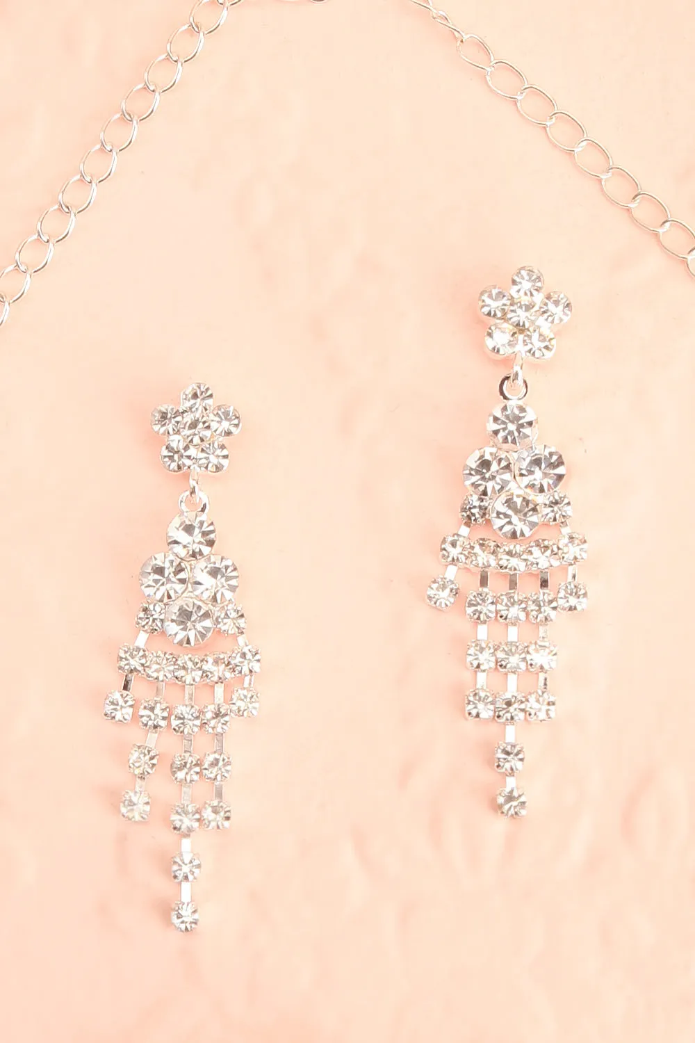 Vivien Leigh | Crystal Earrings & Necklace Set