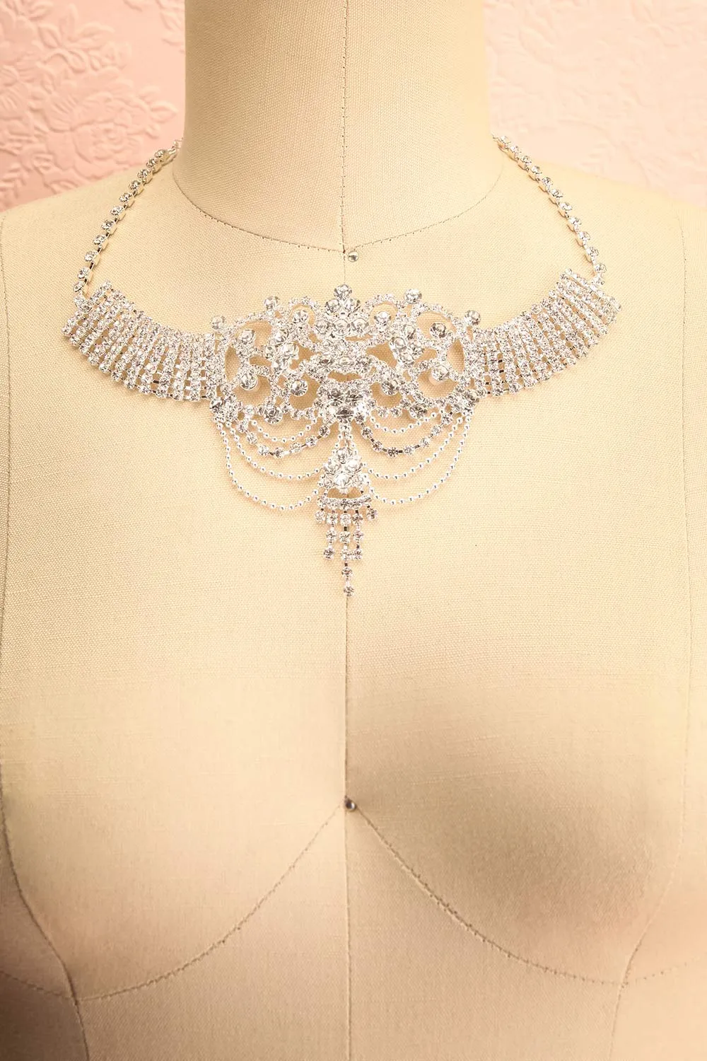Vivien Leigh | Crystal Earrings & Necklace Set
