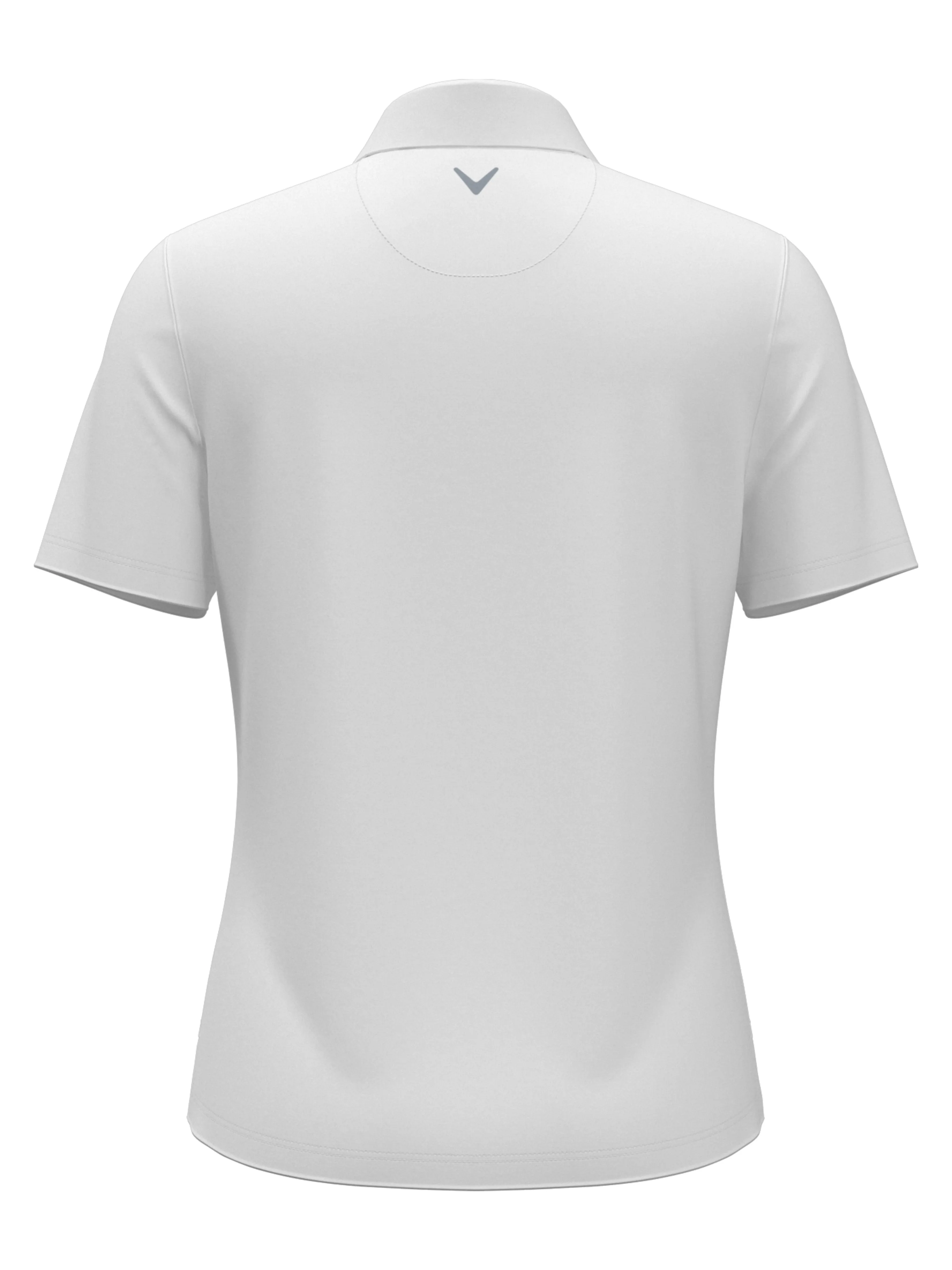 Womens 1/4 Zip Solid Golf Polo Callaway Apparel