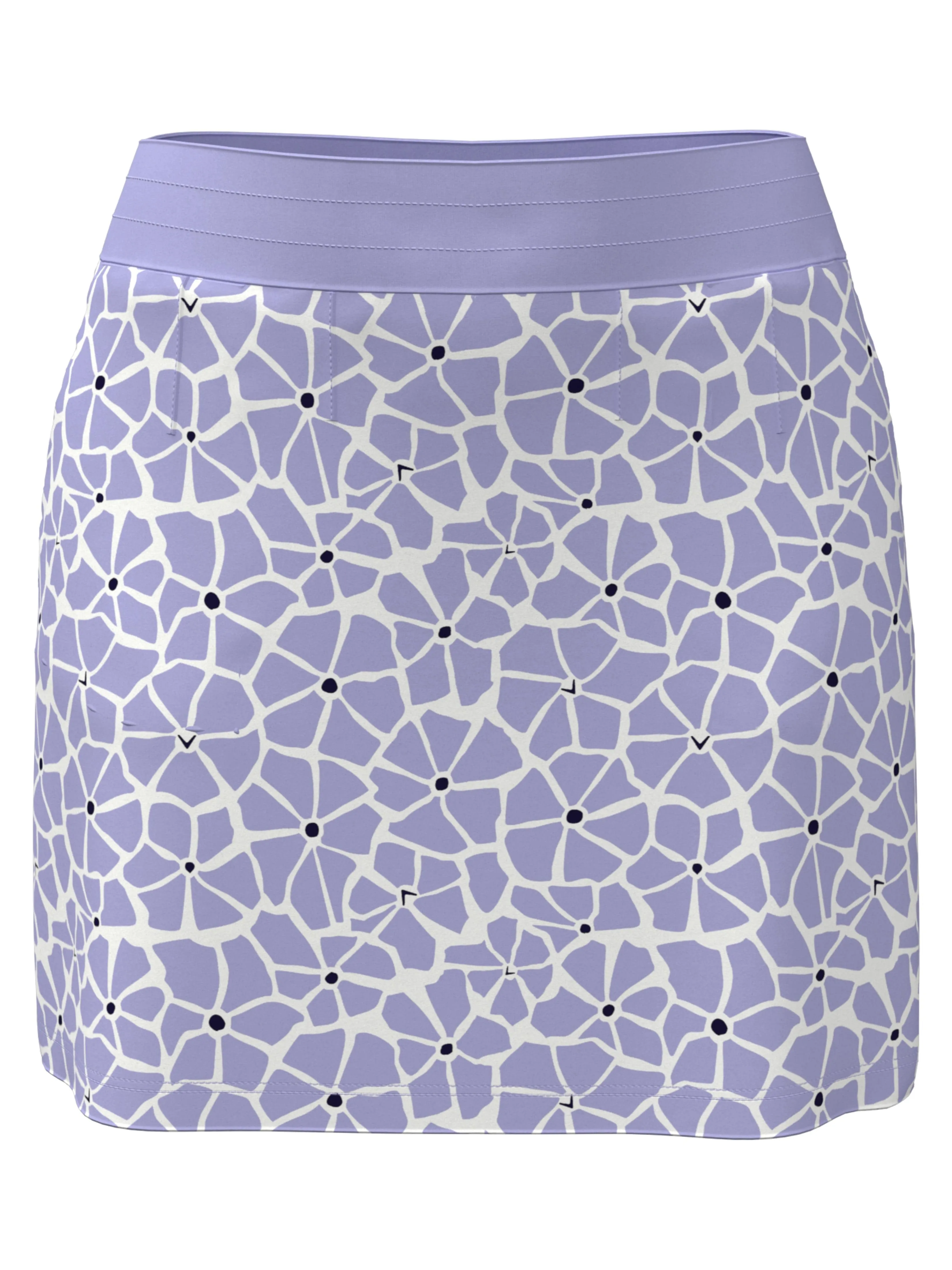 Womens 16" Spring Floral Print Color Block Golf Skort Callaway Apparel