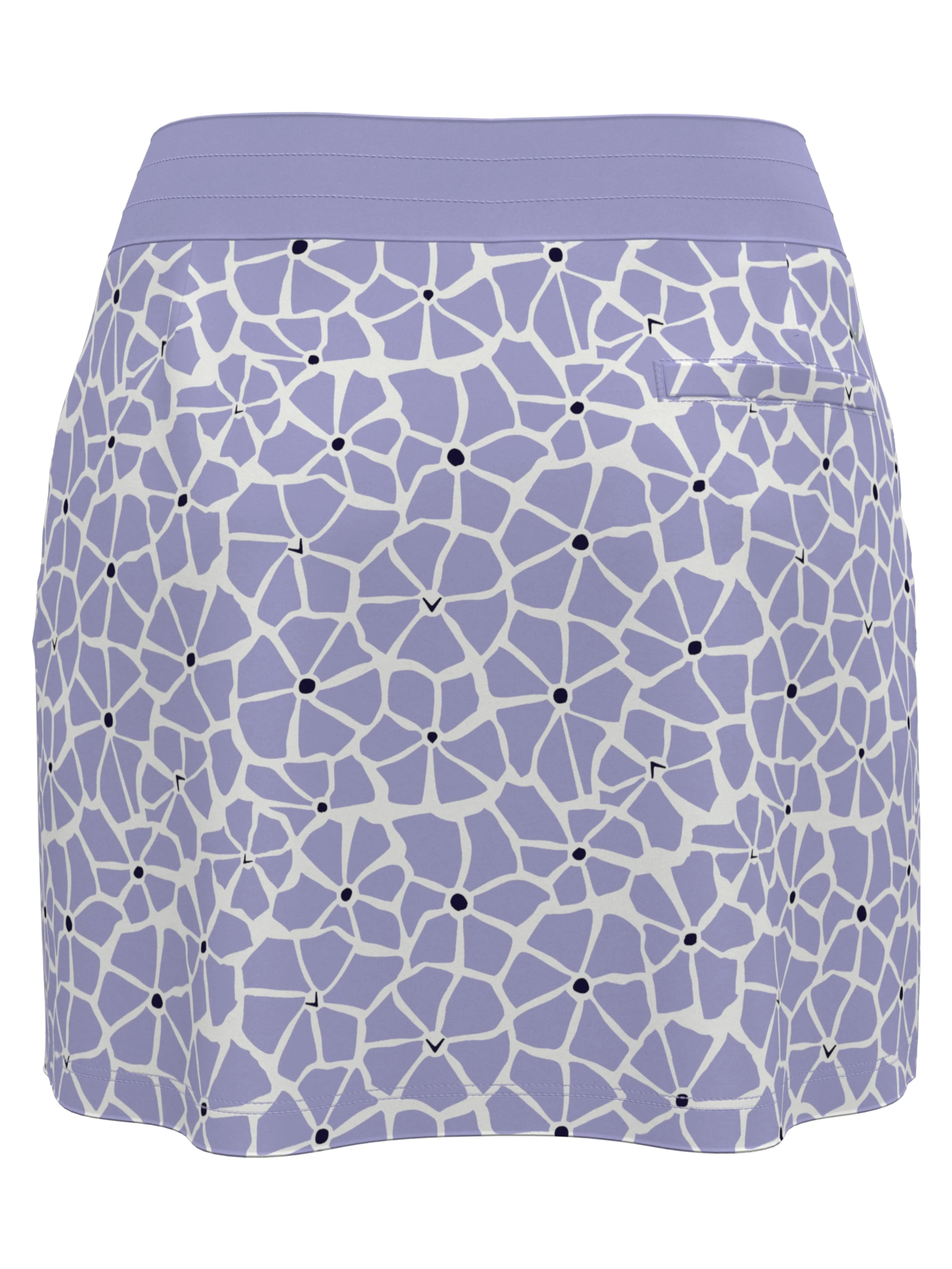 Womens 16" Spring Floral Print Color Block Golf Skort Callaway Apparel