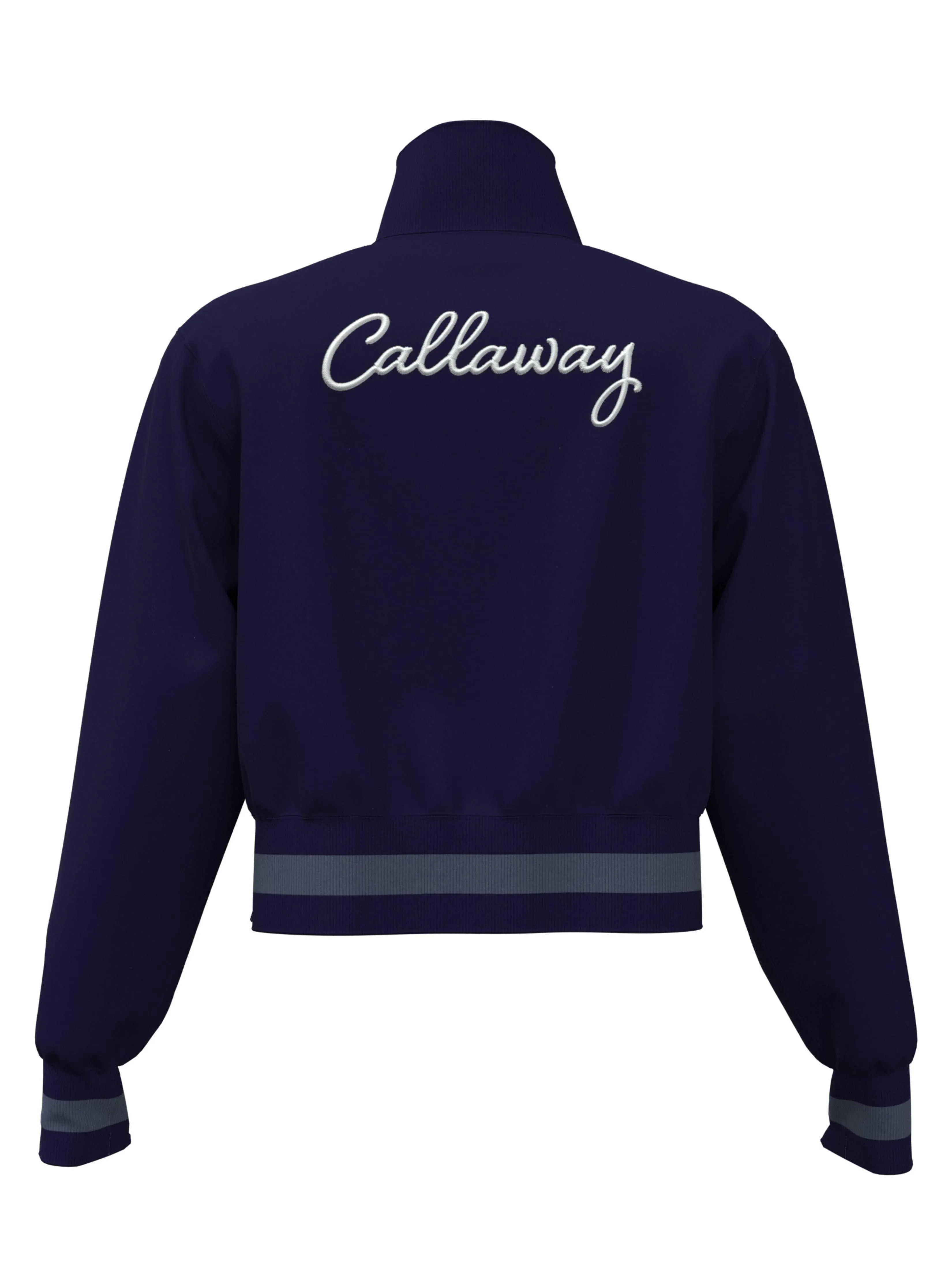 Womens Lightweight Cropped 1/4 Zip Golf Jacket Callaway Apparel