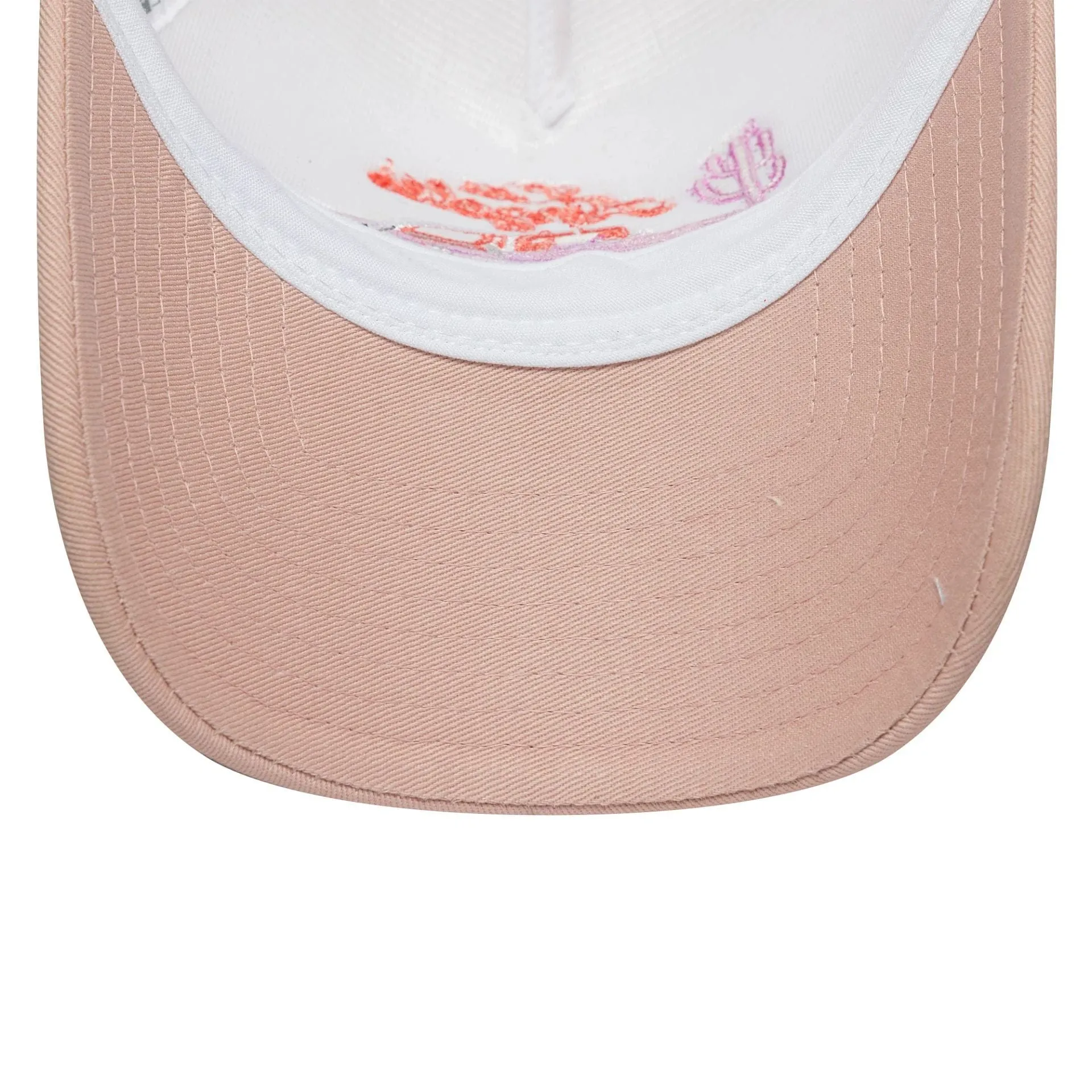 Womens New Era Western Pastel Pink 9FORTY A-Frame Trucker Adjustable Cap Billy J