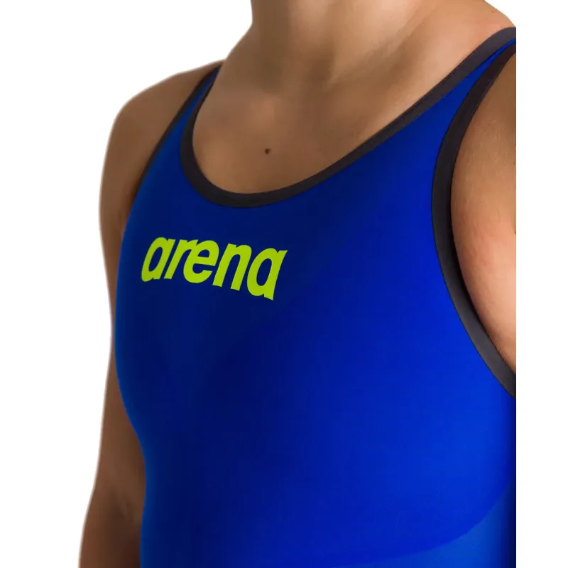 WOMEN'S POWERSKIN CARBON AIR2 CLOSED BACK - ELECTRIC BLUE/DARK GREY/FLUO YELLOW