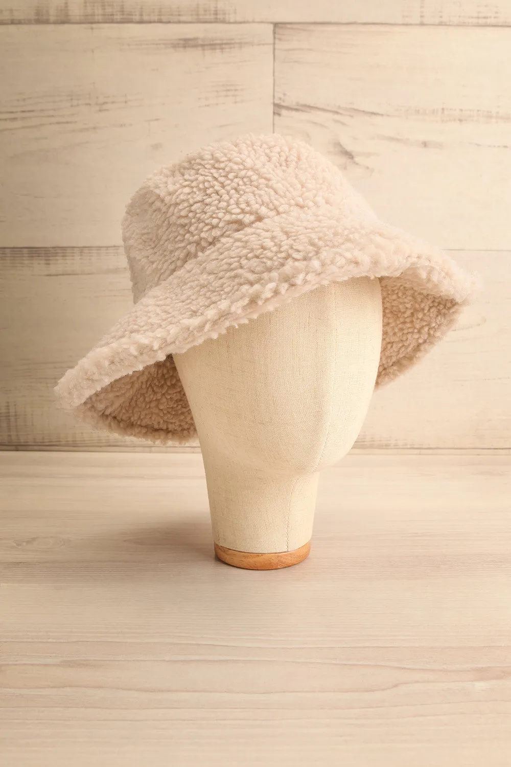 Yeovil Beige | Sherpa Bucket Hat