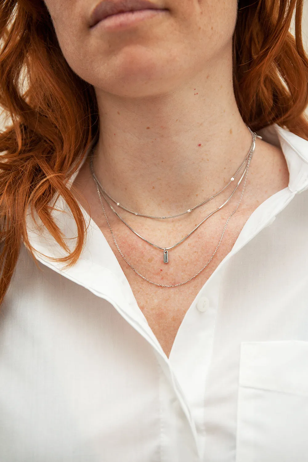 Zidia Gold | Minimalist Multi-Row Necklace
