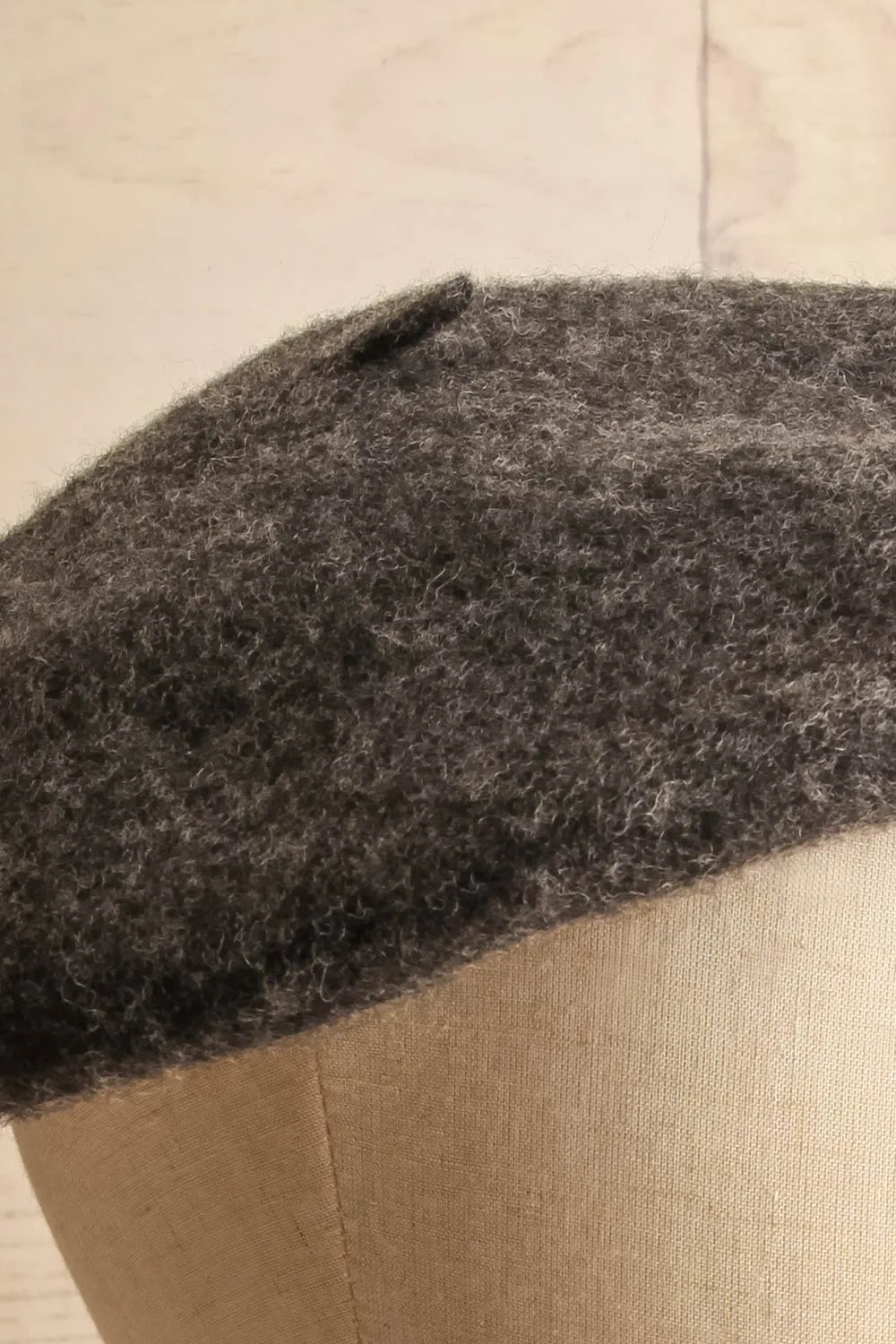 Zuzot Grey | Wool Beret
