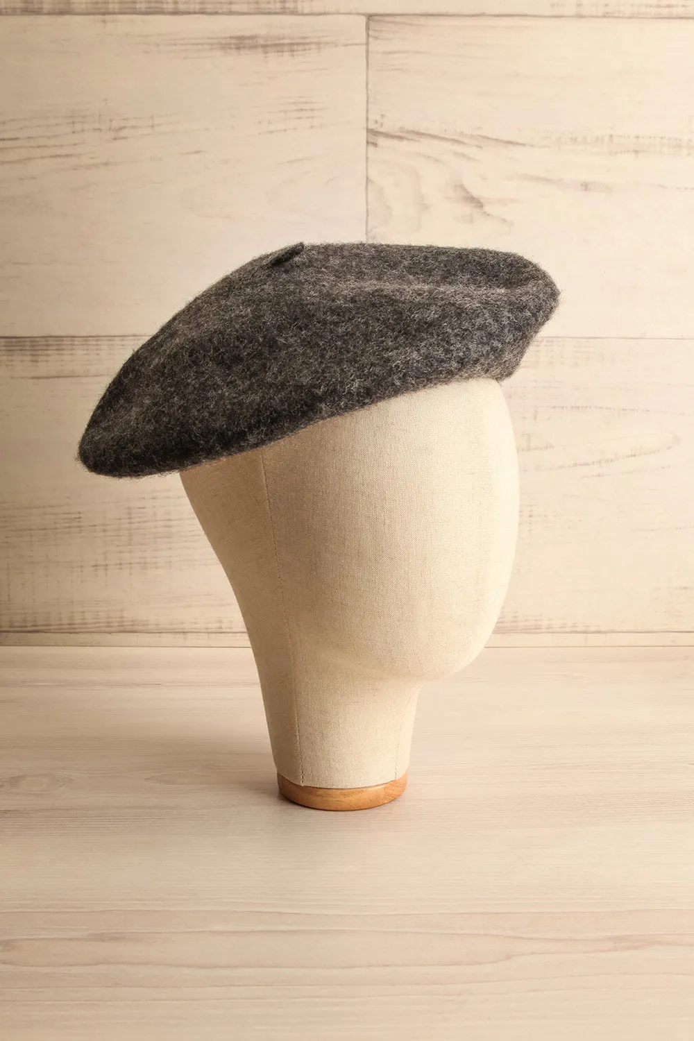 Zuzot Grey | Wool Beret